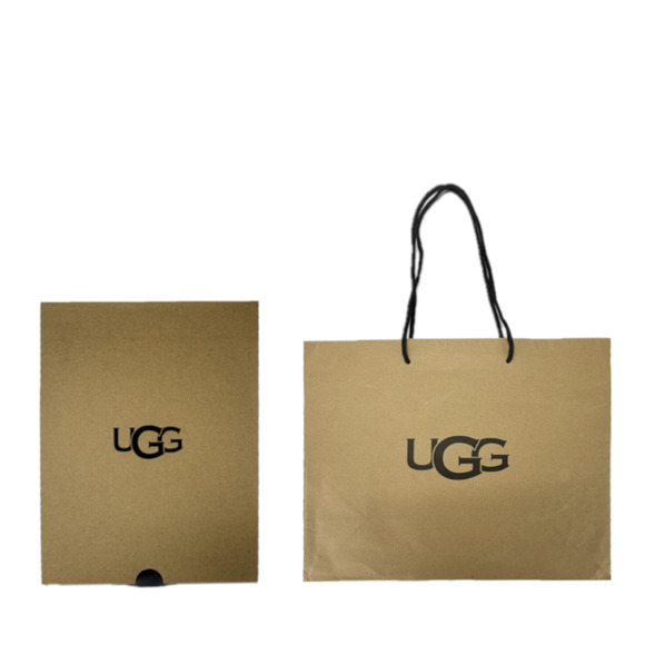 UGG Shoes - Ugg Empty Box W Classic Ultra Mini Size 7 Suede Beige and Paper Bag Accesories
